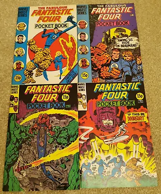 Buy Marvel Digest Pocket Book - FANTASTIC FOUR - Issues 1 - 28 Complete Run • 135£