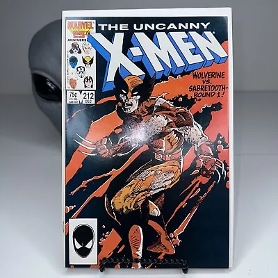 Buy Uncanny X-Men 212 Copper Key, 1986 Wolverine VS Sabretooth Near Mint Rare • 19.67£