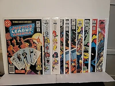 Buy Justice League Of America 10 Issue Lot 203-215 George Perez • 7.88£