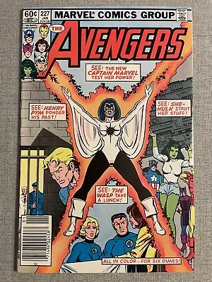 Buy Avengers #227 Newsstand 2nd Appearance Captain Marvel (Monica Rambeau) Marvels • 11.86£