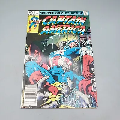 Buy Captain America Vol 1 #272 August 1982 Mean Streets Newsstand Marvel Comic Book • 11.98£