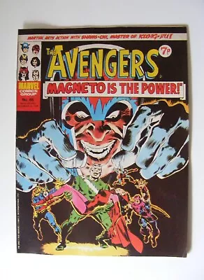 Buy The Avengers No 65 Date 14 December 1974 Uk Marvel • 10£
