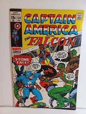 Buy Captain America  134  The Falcon  1st Stoneface  1st Sarah Wilson   • 19.79£