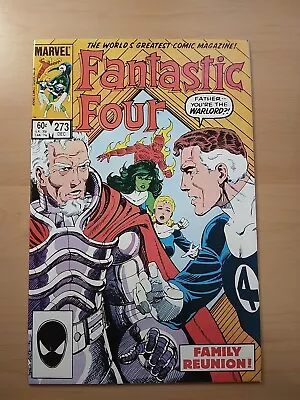 Buy Fantastic Four #273 (marvel 1984) 1st. Full Appearance Nathaniel Richards Vf+ • 12.79£