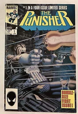 Buy Punisher Mini-Series #1 DIRECT 1st Solo Punisher Series Marvel Comics 1986 NM- • 96.30£