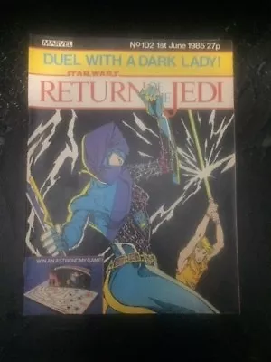 Buy Star Wars Return Of The Jedi Vintage UK Marvel Comic Issue 102 (1985)  • 2.99£