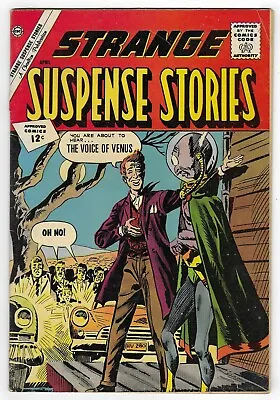 Buy Strange Suspense Stories #58 SILVER AGE CHARLTON COMIC BOOK Sci-Fi Horror 1962 • 24.10£