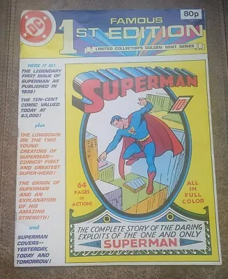Buy Dc Comics  Famous 1st Editions  Superman C-61 1979 Treasury • 9£