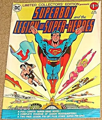Buy C-49 Limited Collectors Edition Treasury Superboy & The Legion Of Super Heroes • 39.38£