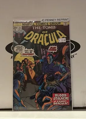 Buy Tomb Of Dracula 25 VF-/7.5 JC Penney Reprint First Hannibal King • 20.10£
