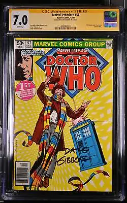 Buy Marvel Premiere #57 (1980) CGC 7.0 Signed By Dave Gibbons 1st Doctor Who • 142.94£
