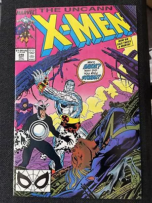 Buy The UNCANNY X-MEN 248 SEPT 1989 MCU Direct Marvel Comic Book 1st JIM LEE Havok • 4.76£