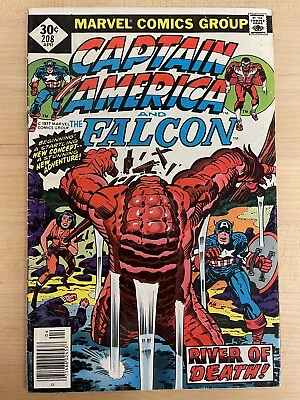 Buy Captain America And The Falcon 208 Marvel Comics 1977 Jack Kirby Arnim Zola • 8.69£