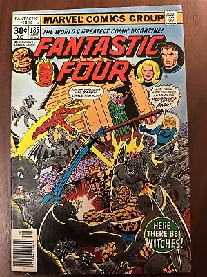 Buy Fantastic Four #185 FN 1st App Of Nicholas Scratch. (Marvel 1977) • 15.99£