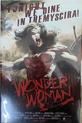 Buy WONDER WOMAN #40 (2015) DC Bill Sienkiewicz Variant 300 Movie Homage NEW • 10.99£