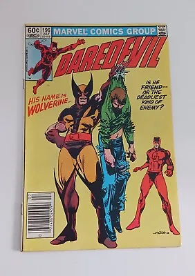Buy Daredevil #196 1983 Wolverine Nice Midgrade • 5.53£