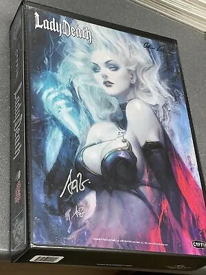 Buy Lady Death Hard Box Comic Protector Signed By Artgerm • 189.75£