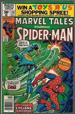 Buy Marvel Tales 120   Mark Jewelers Variant (rep Amazing Spider-Man 143) 1980  Fine • 10.24£