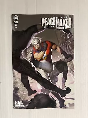 Buy Peacemaker #1C Ryan Brown Variant NM- Signed By Writer Garth Ennis • 11.94£