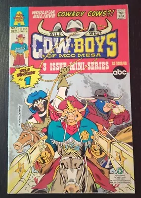 Buy Wild West Cowboys Of Moo Mesa #1 (Archie Comics Dec 1992) Mini-Series Newsstand • 11.99£