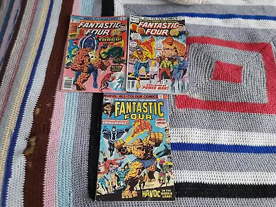 Buy 3 Fantastic Four Comics Nos 159 168 174 1975-1976 Marvel Box 27 • 12£