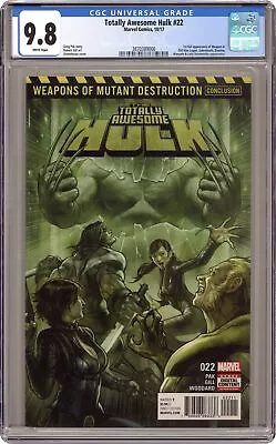 Buy Totally Awesome Hulk #22A 1st Printing CGC 9.8 2017 3870389006 • 167.30£