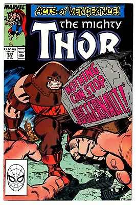 Buy THOR # 411 - Marvel 1989 (vf)  Acts Of Vengeance 1st New Warriors  (B) • 19.77£