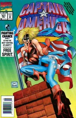 Buy Captain America #431 Newsstand Cover (1968 -1996) Marvel Comics • 8.88£