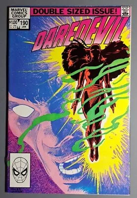 Buy Daredevil #190 Elektra Resurrection & Origin Marvel 1983 High Grade • 7.16£