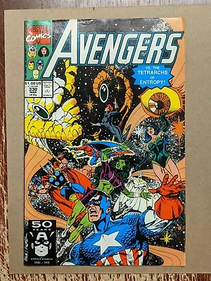 Buy The Avengers # 330 Marvel Comic Spider-Man Black Widow Thor Captain America YY12 • 7.91£
