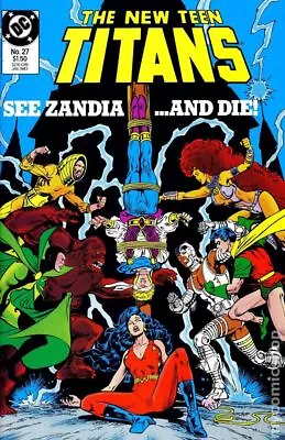 Buy New Teen Titans New Titans #27 FN/VF 7.0 1987 Stock Image • 5.28£
