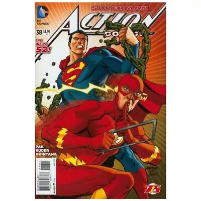 Buy Action Comics (2011 Series) #38 Cover 2 In Near Mint Condition. DC Comics [d& • 5.57£