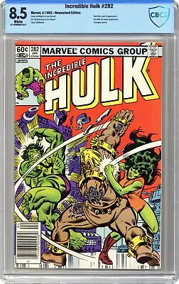 Buy Incredible Hulk #282 CBCS 8.5 Newsstand 1983 21-2f6bb83-012 • 34.79£