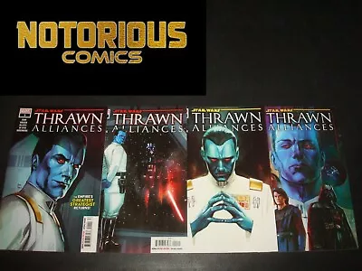 Buy Star Wars Thrawn Alliances 1-4 Complete Comic Lot Run Set Marvel Collection • 19.76£