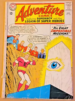 Buy ADVENTURE COMICS #323 (DC: 1964) Swan Element Lad Superboy LSH GD (2.0) • 4.82£