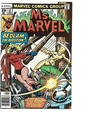 Buy Ms Marvel # 13 9.0 VFNM OWW Pages 1978 • 8.79£