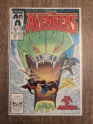 Buy Marvel The Avengers #293 1988 - Key 1st Chariman Kang & Kang Nebula - High Grade • 10.80£