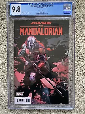 Buy Star Wars The Mandalorian #1 Yu 1:50 Variant Cgc 9.8 Nm Wp Scuffed Case See Pics • 72.82£