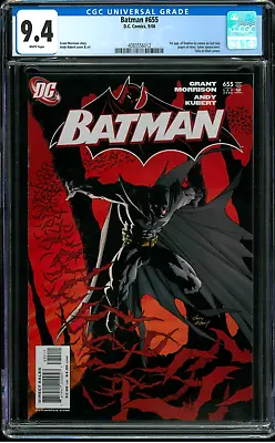 Buy Batman 655 - CGC 9.4 (NM+) (First Appearance Of Damian Wayne)) • 60.32£
