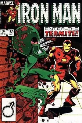 Buy Iron Man (1968) # 189 (5.0-VGF) 1st Termite 1984 • 4.50£