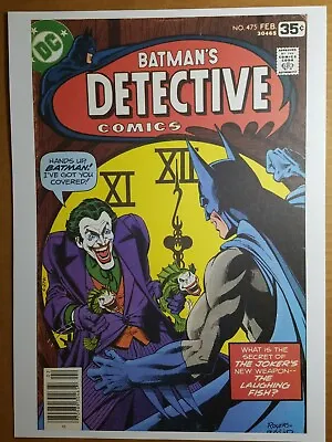 Buy Batman Joker Detective Comics 475 DC Comics Poster By Marshall Rogers • 10.96£