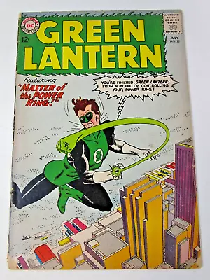 Buy Green Lantern #22 1963 [GD/VG] Silver Age DC Gil Kane Master Of The Ring • 19.06£