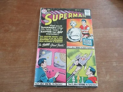 Buy Superman #132 Dc Silver Age Robot Cover Robo Superman's Playmate Showcase #22 Ad • 63.07£