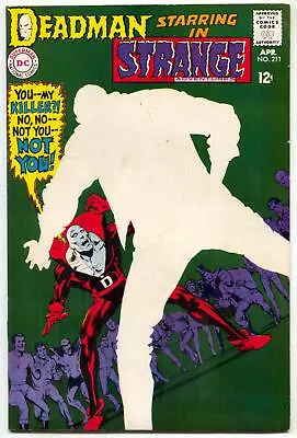 Buy Strange Adventures #211 1968-dc Comics-deadman-adams Vf • 60.77£
