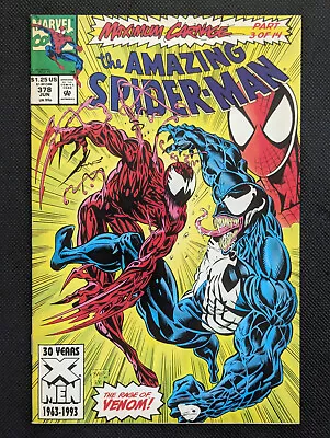 Buy Amazing Spider-Man #378 (1993)   Rage Of Venom  -- Maximum Carnage Part 3 Of 14 • 5.55£