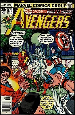Buy Avengers (1963 Series) #170 FN Condition • Marvel Comics • April 1978 • 4.76£
