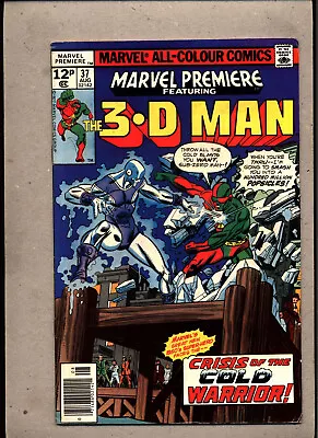 Buy Marvel Premiere #37_august 1977_fine+_the 3-d Man_bronze Age Uk Variant! • 0.99£