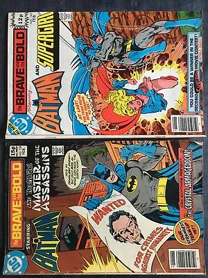 Buy 2no.DC Comics THE BRAVE AND THE BOLD  No.147  & No.159 • 7£