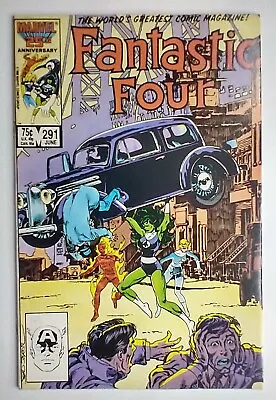 Buy Marvel Comics Fantastic Four #291 Cover Homage To Action Comics #1 FN 6.0 • 5.12£
