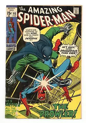 Buy Amazing Spider-Man #93 GD 2.0 1971 • 42.37£